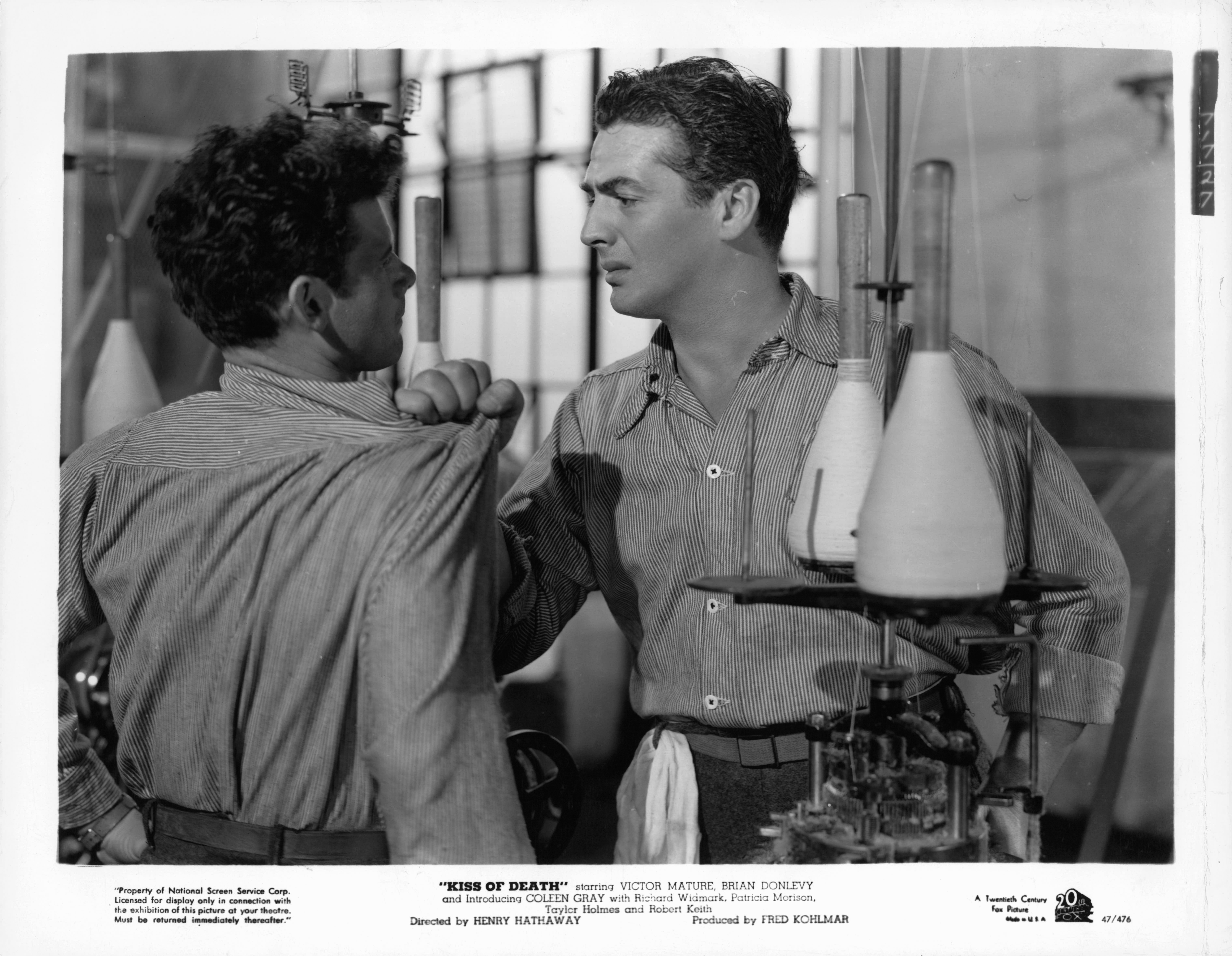 Still of Victor Mature in Kiss of Death (1947)