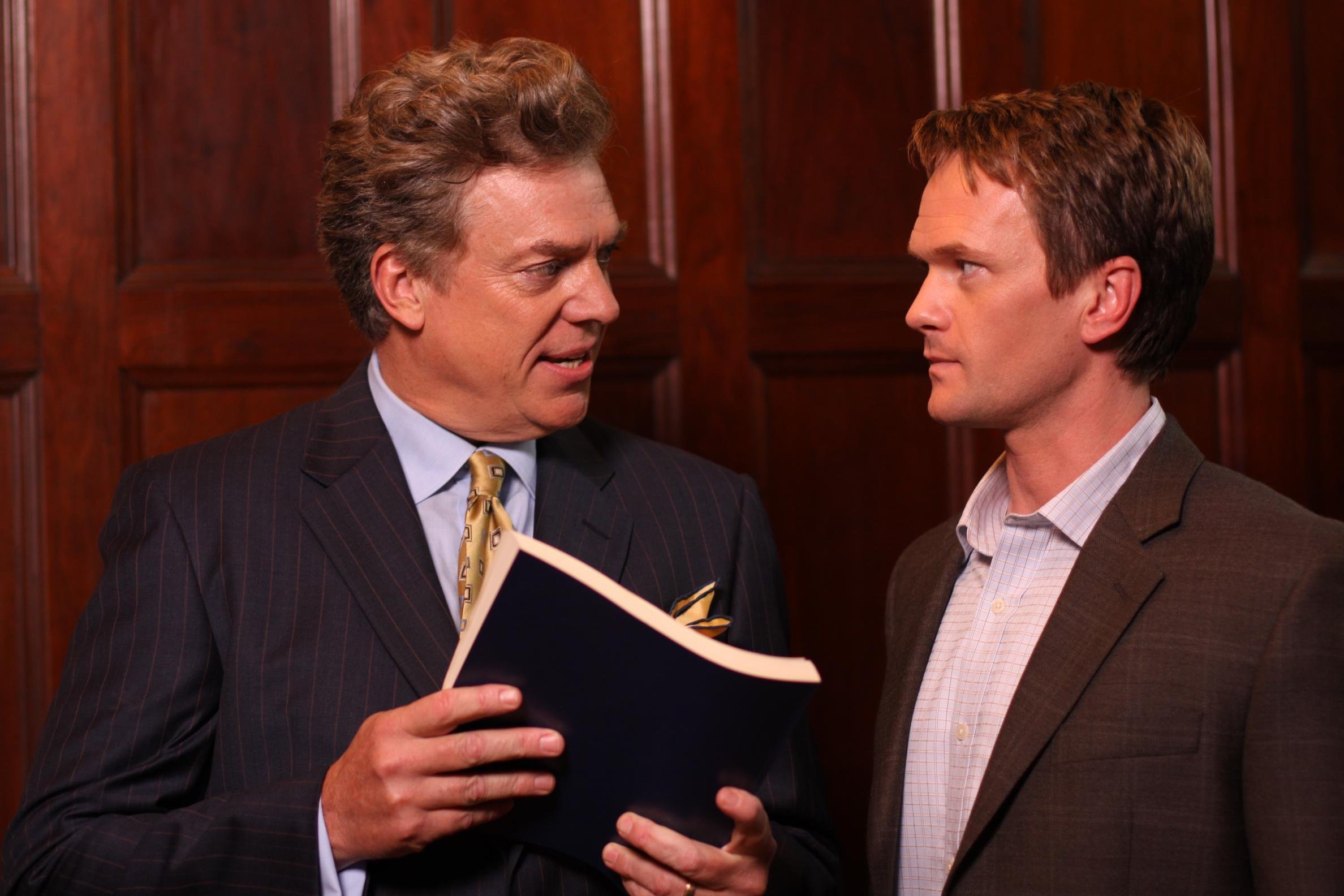 Neil Patrick Harris and Christopher McDonald in The Best and the Brightest (2010)