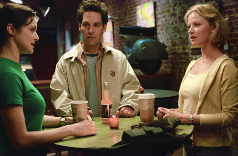 Still of Gretchen Mol, Rachel Weisz and Paul Rudd in The Shape of Things (2003)