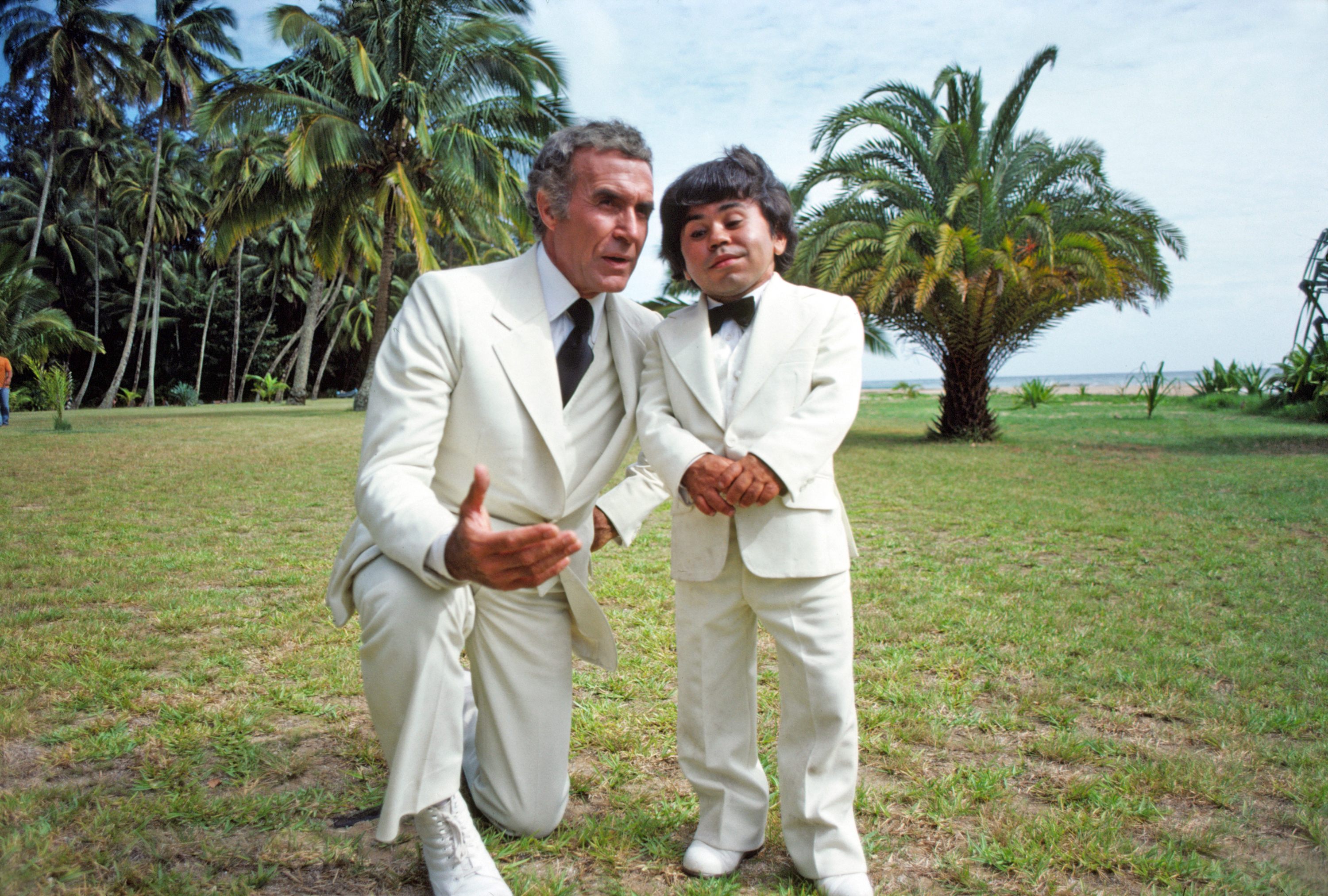 Still of Ricardo Montalban and Hervé Villechaize in Fantasy Island (1977)