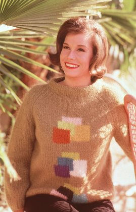 Mary Tyler Moore at home