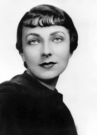 Agnes Moorehead, NBC Photo, circa 1947, **I.V.