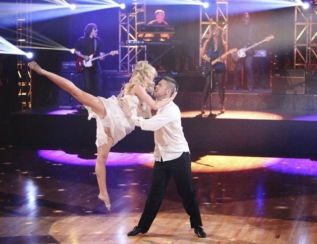 Still of Alanis Morissette, Blake McGrath and Tyne Stecklein in Dancing with the Stars (2005)