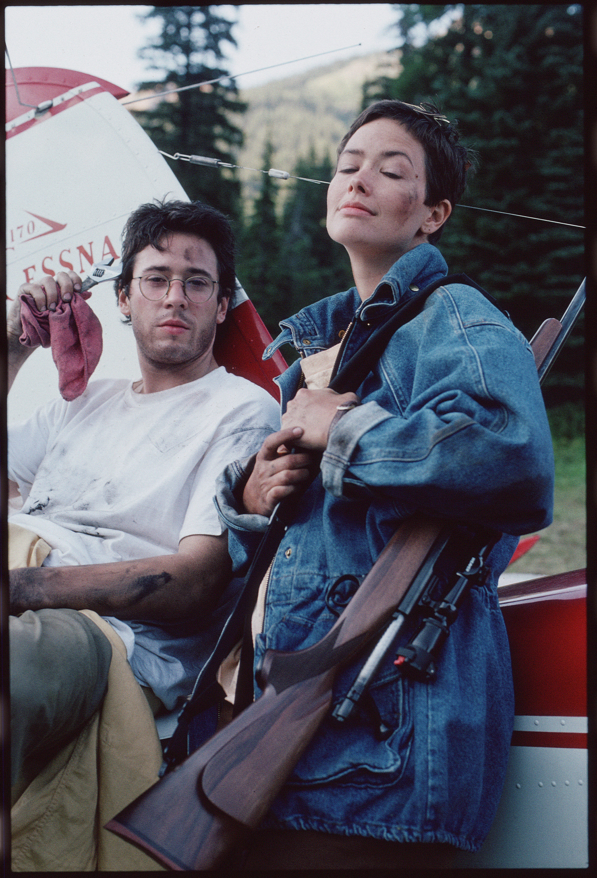 Still of Rob Morrow and Janine Turner in Northern Exposure (1990)