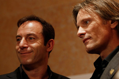 Viggo Mortensen and Jason Isaacs