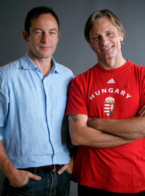 Viggo Mortensen and Jason Isaacs at event of Good (2008)