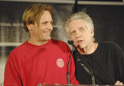 David Cronenberg and Viggo Mortensen