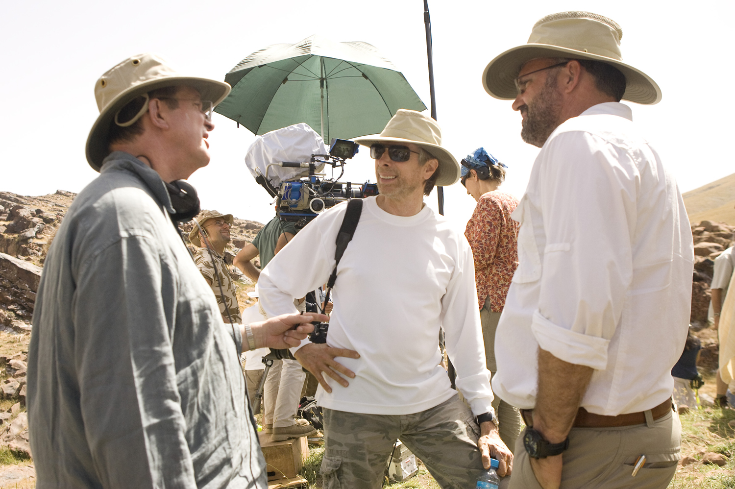 Jerry Bruckheimer and Mike Newell in Persijos princas: laiko smiltys (2010)
