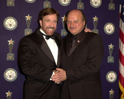Dennis Franz and Chuck Norris