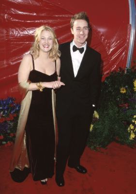 Drew Barrymore and Edward Norton