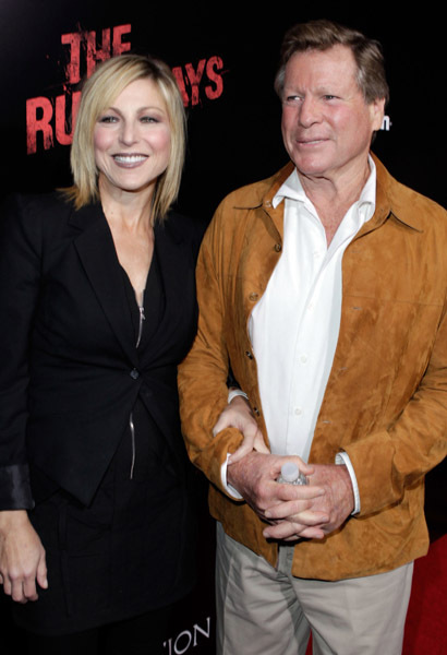 Tatum O'Neal and Ryan O'Neal at event of The Runaways (2010)