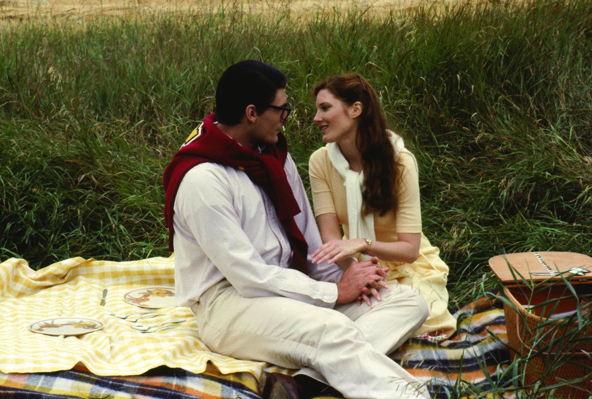 Still of Annette O'Toole and Christopher Reeve in Superman III (1983)