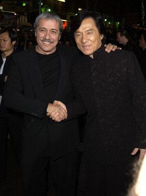Jackie Chan and Edward James Olmos at event of Shanghai Knights (2003)