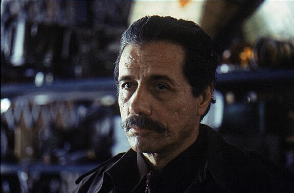 Edward James Olmos co-stars as Detective Curtis