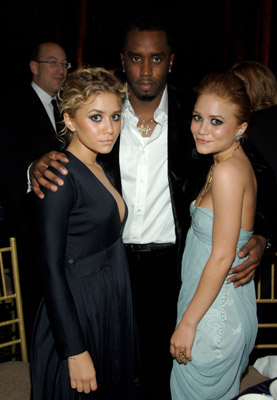 Ashley Olsen, Mary-Kate Olsen and Sean Combs