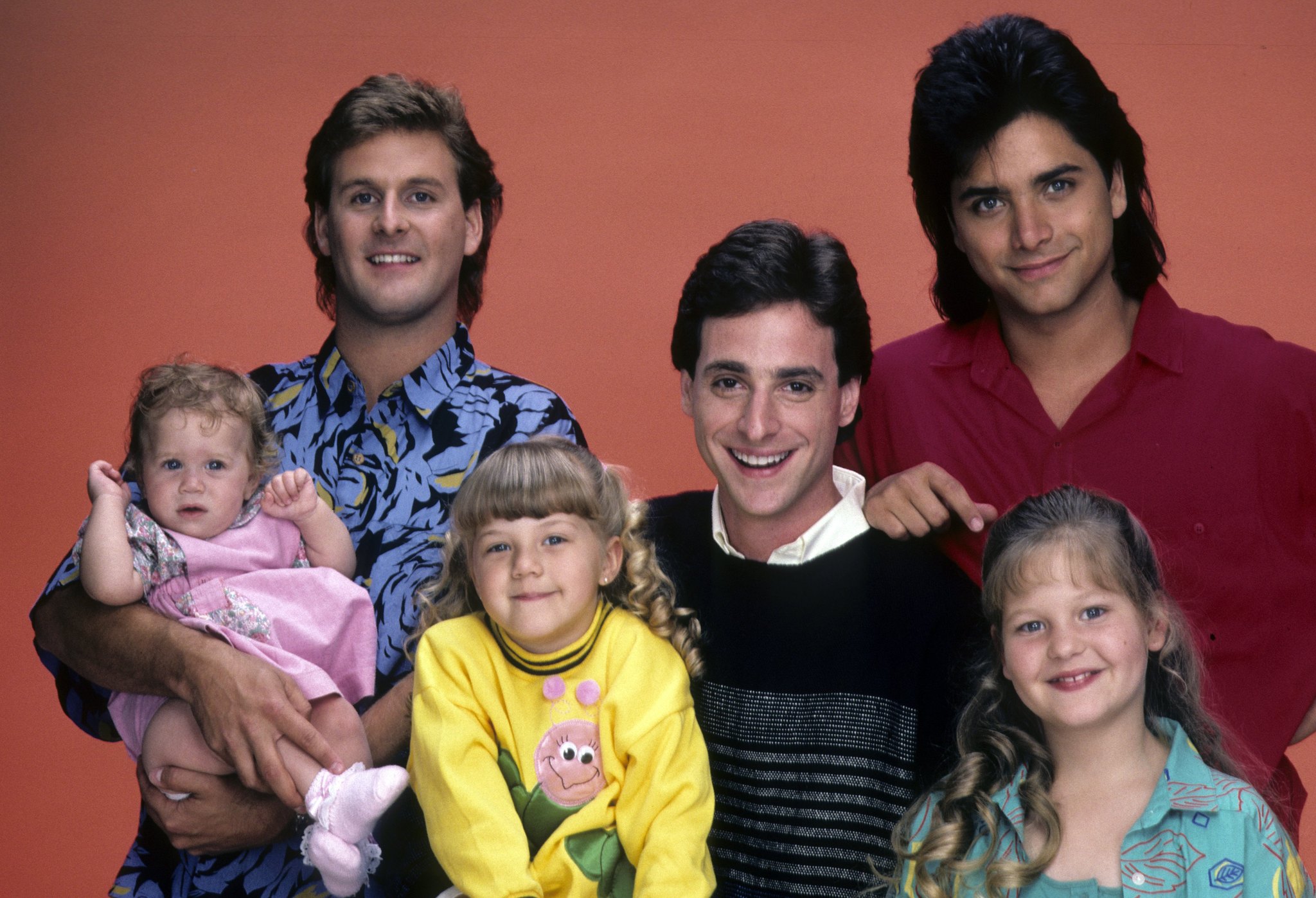 Ashley Olsen, John Stamos, Dave Coulier, Bob Saget and Jodie Sweetin