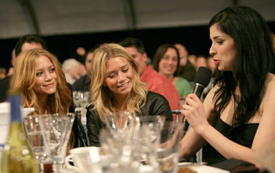 Ashley Olsen, Mary-Kate Olsen and Sarah Silverman