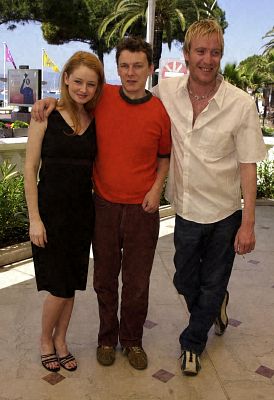 Miranda Otto, Michel Gondry and Rhys Ifans at event of Human Nature (2001)