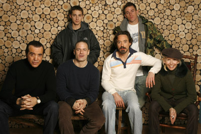 Robert Downey Jr., Chazz Palminteri, Shia LaBeouf, Trudie Styler, Channing Tatum and Dito Montiel at event of A Guide to Recognizing Your Saints (2006)