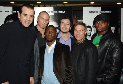 Chazz Palminteri, Matt Gerald, Kevin Hart, Ron Underwood, Page Kennedy and Anthony Fazio at event of In the Mix (2005)