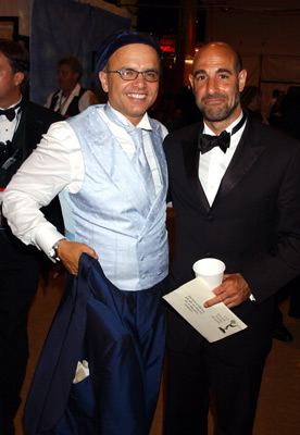 Joe Pantoliano and Stanley Tucci