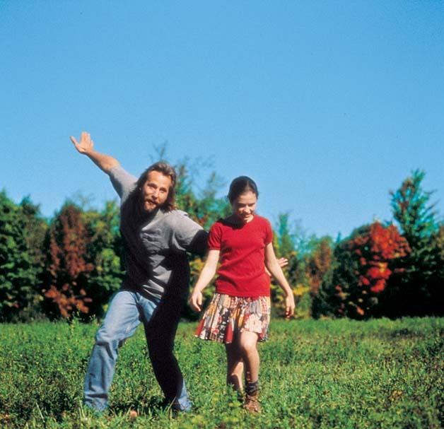 Still of Jeff Daniels and Anna Paquin in Fly Away Home (1996)