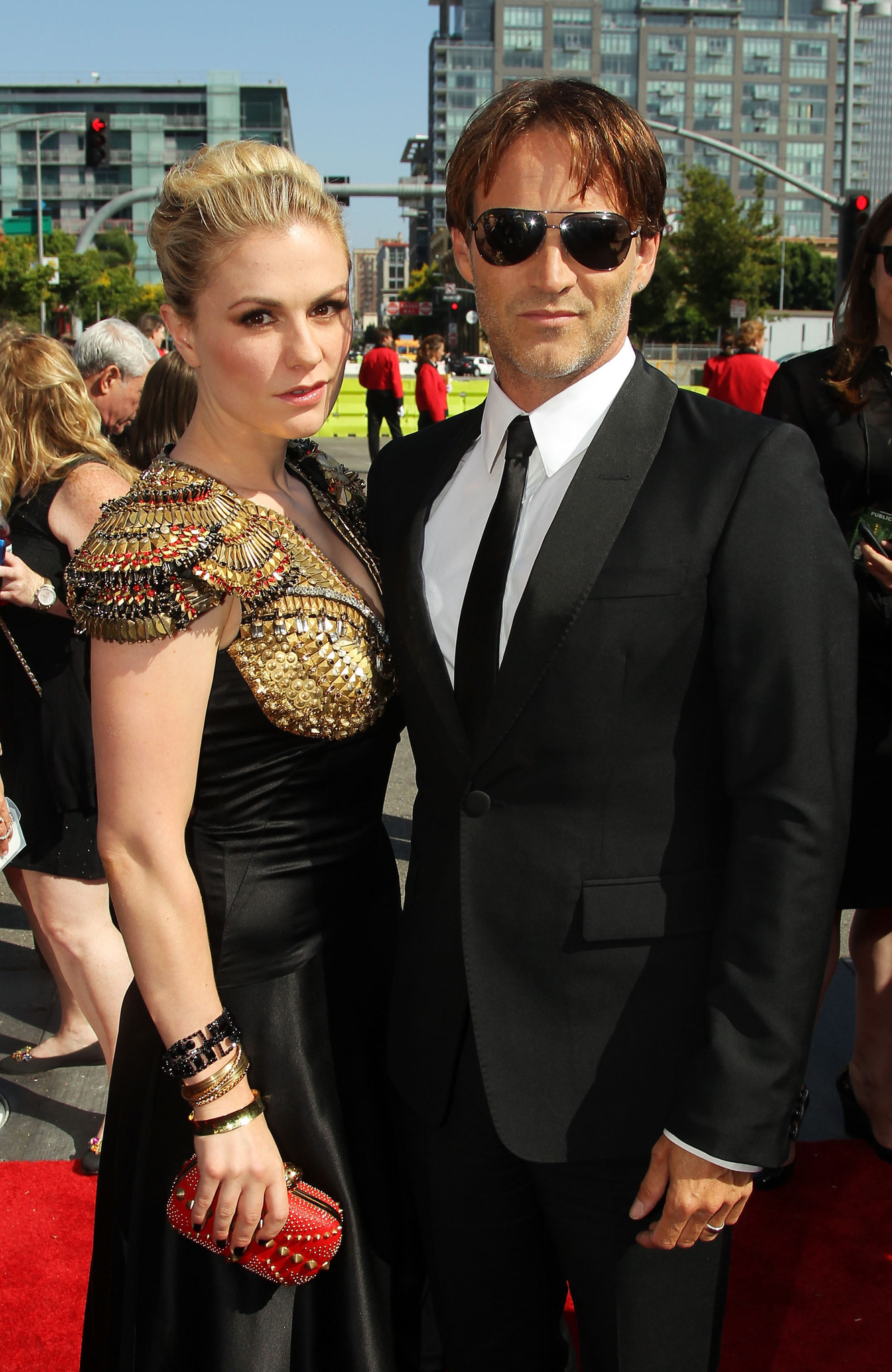 Anna Paquin and Stephen Moyer