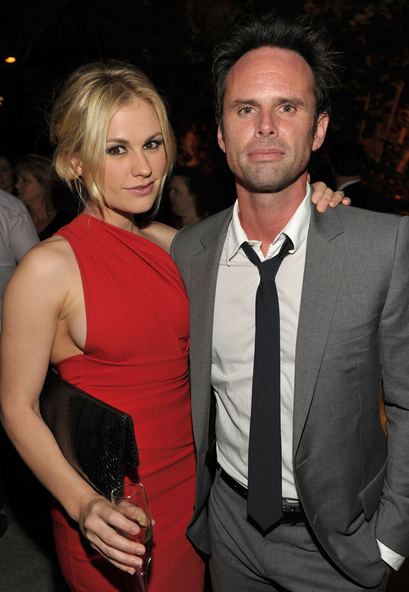 Anna Paquin and Walton Goggins