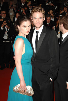 Anna Paquin and Shawn Ashmore at event of Iksmenai. Zutbutinis musis (2006)