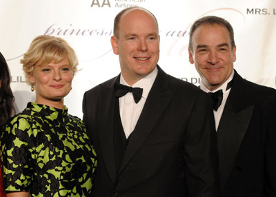 Martha Plimpton, Mandy Patinkin and Prince Albert of Monaco