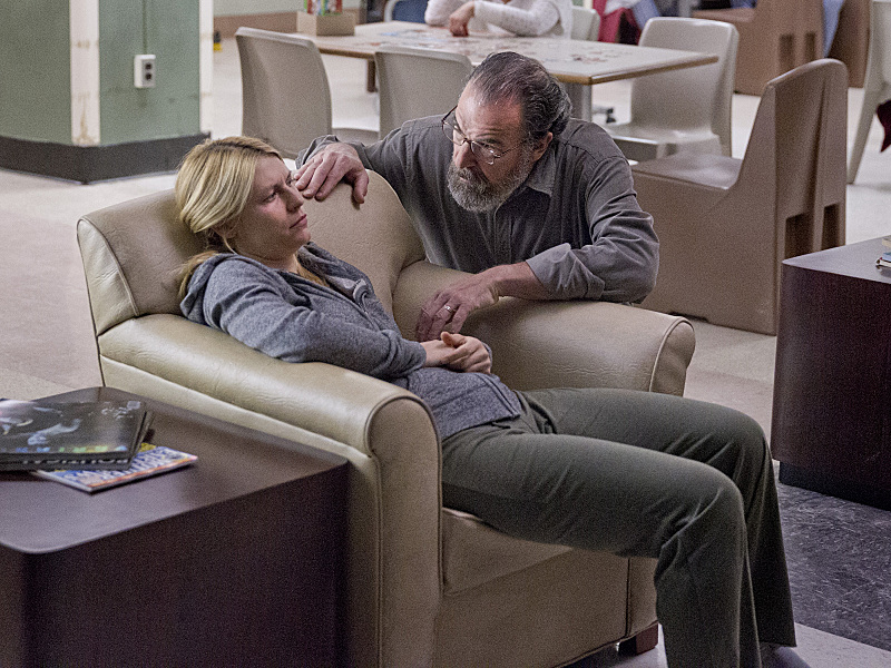 Still of Claire Danes and Mandy Patinkin in Tevyne: Uh... Oh... Ah... (2013)