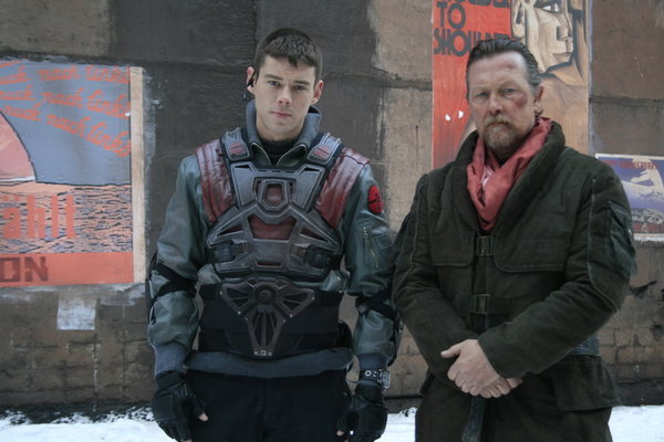 Still of Robert Patrick and Brian J. Smith in Red Faction: Origins (2011)