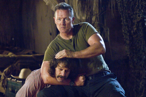 Still of Robert Patrick and Allen Covert in Strange Wilderness (2008)