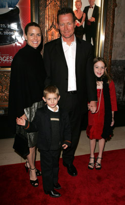 Robert Patrick and family