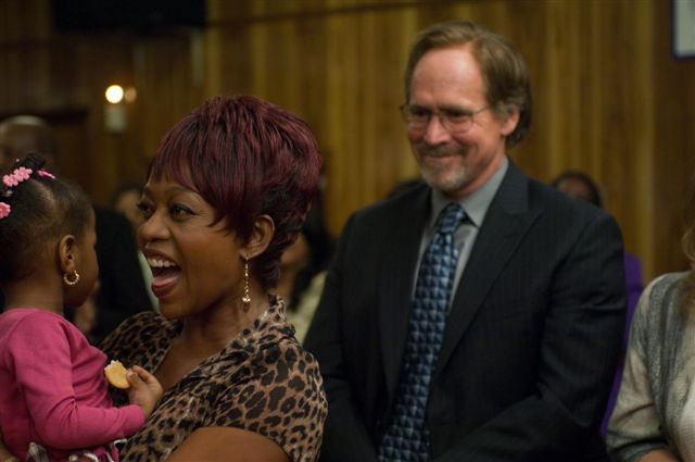 Still of Will Patton and Alfre Woodard in American Violet (2008)