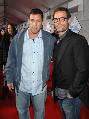 Adam Sandler and Guy Pearce at event of Bedtime Stories (2008)
