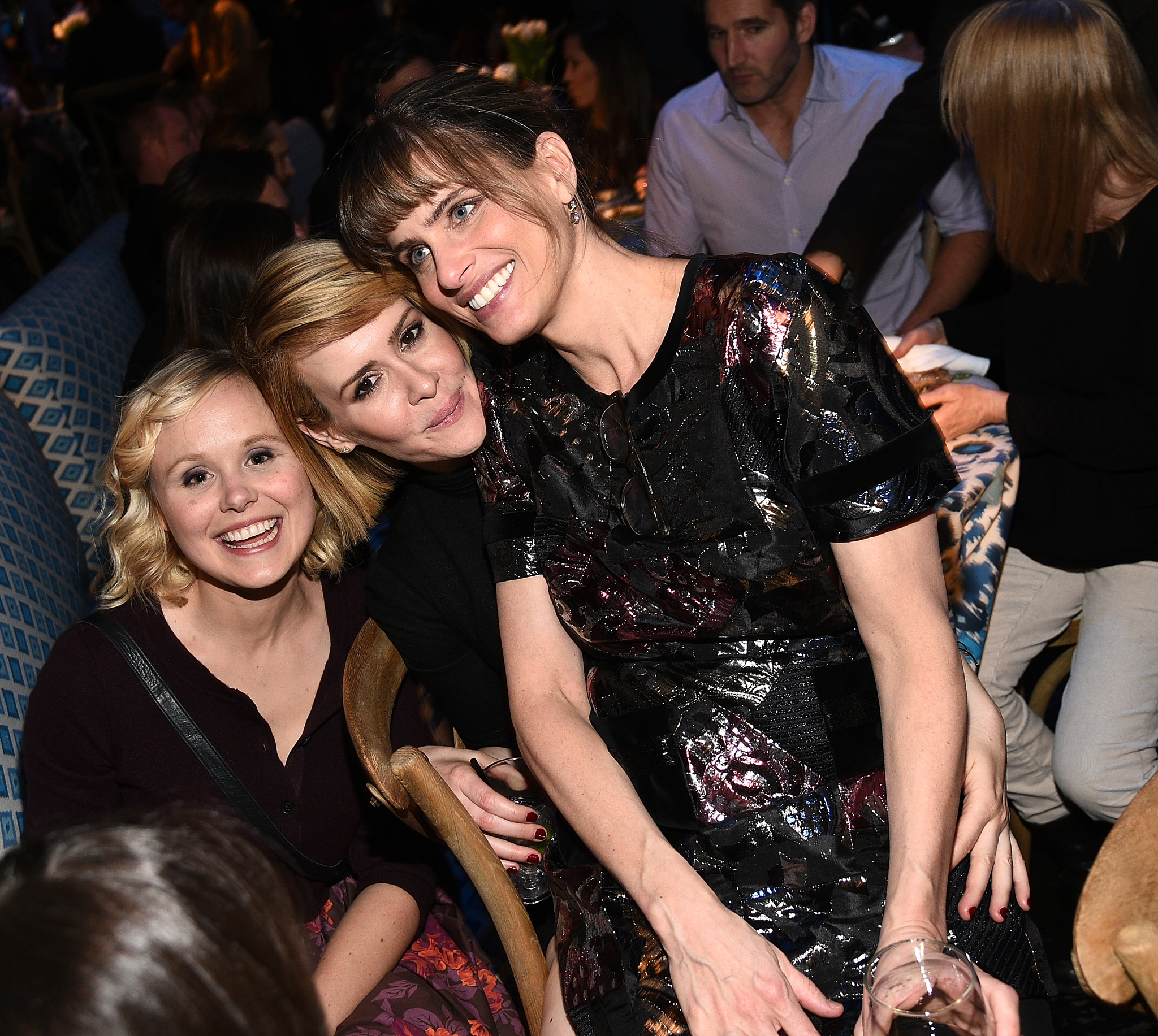 Amanda Peet, Sarah Paulson and Alison Pill at event of Togetherness (2015)