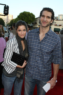 Amanda Peet and David Benioff at event of Mari Huanos ekspresas (2008)