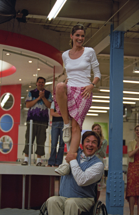 Still of Jason Bateman and Amanda Peet in Fast Track (2006)