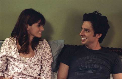 Still of Amanda Peet and Zach Braff in Fast Track (2006)