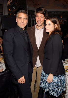 George Clooney, Amanda Peet and Stephen Gaghan