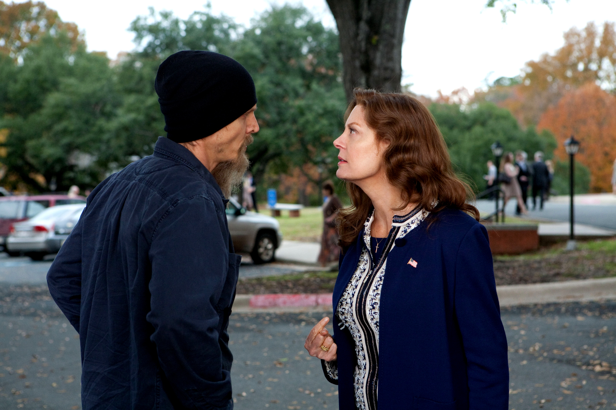 Still of Susan Sarandon and Barry Pepper in Snitch (2013)
