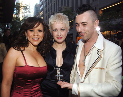 Alan Cumming, Rosie Perez and Cyndi Lauper