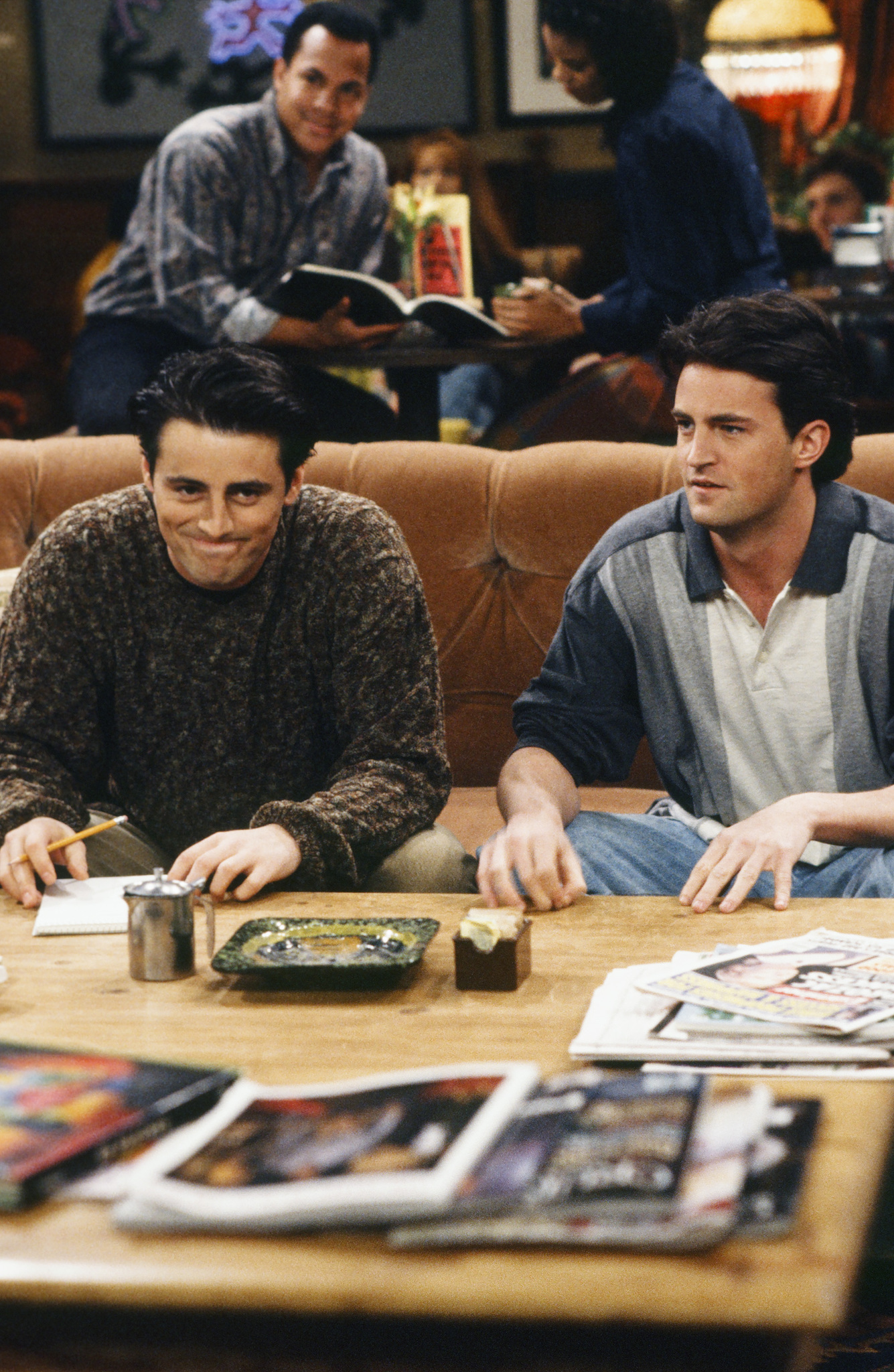 Matt LeBlanc and Matthew Perry