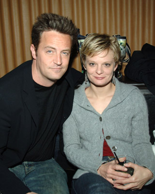 Martha Plimpton and Matthew Perry