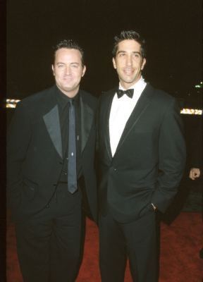 Matthew Perry and David Schwimmer