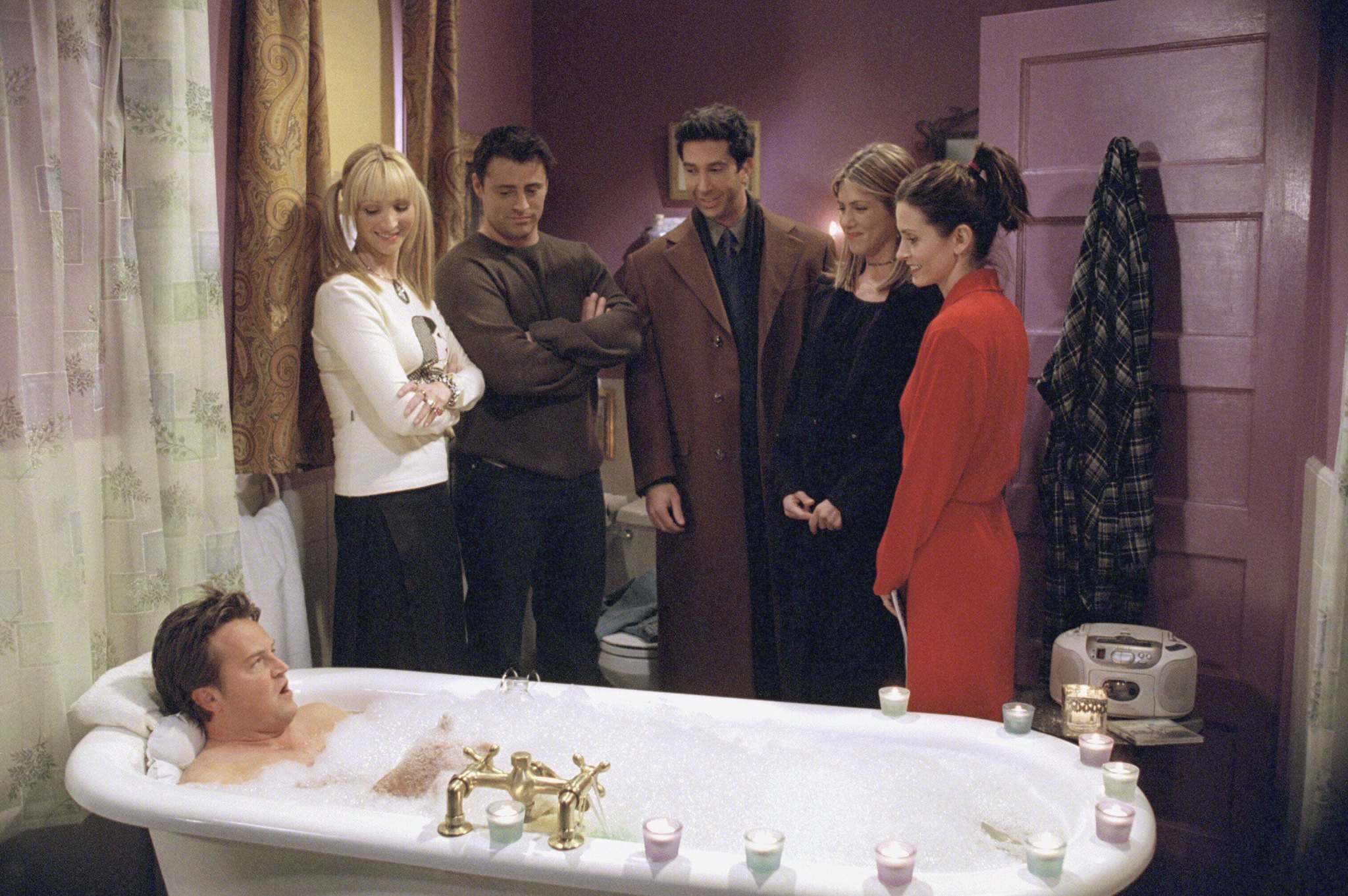 Jennifer Aniston, Courteney Cox, Lisa Kudrow, Matt LeBlanc, Matthew Perry and David Schwimmer