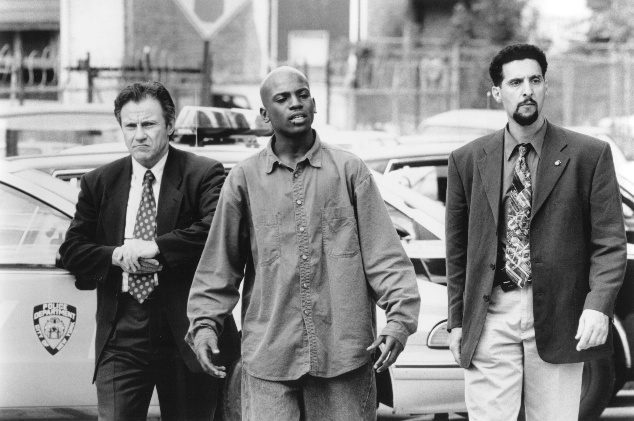 Still of Harvey Keitel, Mekhi Phifer and John Turturro in Clockers (1995)