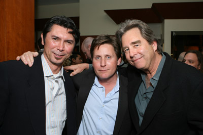 Emilio Estevez, Beau Bridges and Lou Diamond Phillips