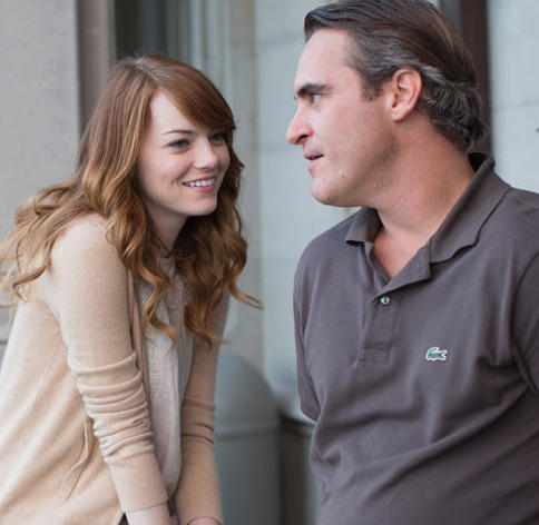 Still of Joaquin Phoenix and Emma Stone in Irrational Man (2015)